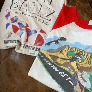 1983 Alabama Band The Closer You Get Tour T-shirt M